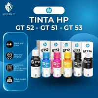 Tinta Printer HP GT-53 GT-52 GT-51 Original GT51 BK XL Loosepack