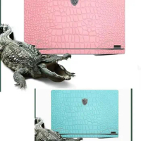 Crocodile grain Skin Laptop Stickers For MSI GS66 GS65 Stealth GS77 GT77 GF76 GE76 GP76 Crosshair 15 stealth 15m Prestige 14 15