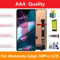For Motorola Edge 30 Pro edge 30 ultra LCD XT2201-1 Display Touch Screen Digiziter Assembly For Moto Edge Plus 2022 LCD Screen