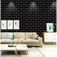 Wallpaper Batu Wallpaper Dinding Batu Bata Wallpaper Motif Bata 10 M