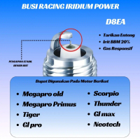 YAMAGATA Busi Racing Iridium D8EA Megapro Primus Tiger GL Pro GL Max Neotech Scorpio Cb 100 Thunder