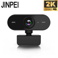 【JINPEI 錦沛】2K QHD 2560x1440 網路視訊攝影機 視訊鏡頭  Webcam(JW-01B-2K)