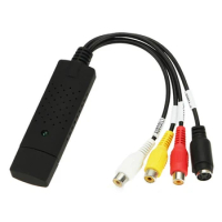 USB 2.0 Video Capture Card For TV DVD VHS capture deviceAudio Video Capture Card Adapter PC CableS