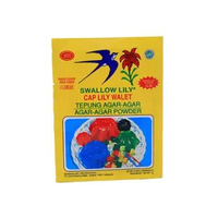 SWALLOW LILY AGAR AGAR MERAH 7GR