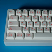 ECHOME AI Theme Keycap Set PBT Custom Japanese Keyboard Cap Cherry Profile Key Cap for Mechanical Keyboard Rainy75 Accessories