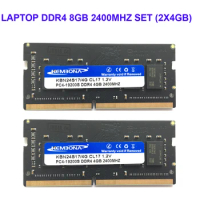 Kembona LAPTOP DDR4 8GB KIT(2X4GB) RAM Memory 2400mhz 2666MHZ Memoria 260-pin SODIMM RAM Stick free shipping