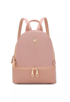 Swiss Polo Women's Backpack (Tas Ransel Wanita & Tas Punggung Wanita) - Merah Jambu