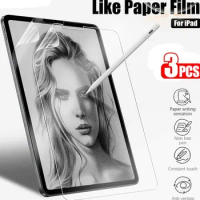 3pcs Like Paper Film For iPad Pro 12.9 11 2022 2021 Screen Protector For iPad 10th 9th 8th 7th Generation Mini 6 10.2 Paperfeel