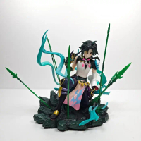 Xiao Vigilant Yaksha Genshin Impact 22cm Action Figure PVC D-YLG262