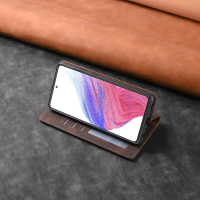 MiiVee-Leather Flip Wallet Case For Samsung Galaxy S24 S23 S22 S21 S20 FE S24 Plus S25 Ultra Book Ca