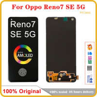 6.4" Original AMOLED For OPPO Reno7 SE 5G PFCM00 LCD Display Touch Screen Panel Digitizer For Reno 7 SE LCD Display Replacement