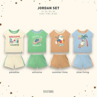 BOHOPANNA - JORDAN SET - SETELAN ANAK 2Y SUMMER TIME