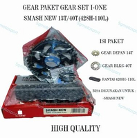 Gear Set Gir Set Chain Kit Gear Paket Smash New Original I One Smash New 13T-40T 428H-110L
