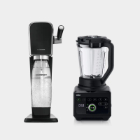 【夏季沁涼好物組】 Sodastream Art氣泡水機(黑)  +BRAUN JB91 多動向智能調理機