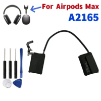 A2165 New Hight Battery Real For Airpods Max earphone 664mAh + Free Tool