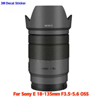 E 18-135mm F3.5-5.6 OSS Anti-Scratch Lens Sticker Protective Film Body Protector Skin For Sony E 18-135mm F3.5-5.6 OSS SEL18135