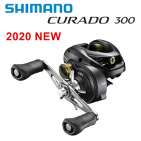 2020 New Original Shimano Curado 300 K 301K 300HGK 301HGK Low Profile Baitcasting Fishing Reel