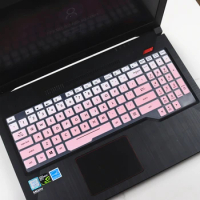 For ASUS FX505DY FX505GM FX503 FX705 GL504GM GL503VM GL704GM GL704GW GL703VM Silicone Keyboard Cover laptop Protector