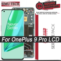 AMOLED LCD Touch Screen for OnePlus 9 Pro Digitizer Assembly Replacement Parts, 6.7 "Display with Frame,Best Quality