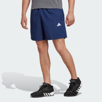 adidas 愛迪達 短褲 男款 運動褲 亞規 TR-ES WV SHO 藍 IC6977