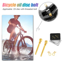 Bicycle Hydraulic Disc Brake Pad Bolts Circlip Bicycle Bolt Disc Brake Pads Fixing Screw Mounting Titanium Alloy