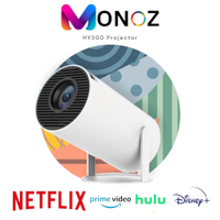 Tahun baru  percuma monoz projektor mini mudah alih 5G WiFi bt4.1 1280 720dpi 120 ANSI lumens home theater cinema projektor