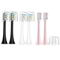 適用於小米 SOOCAS X1 X3 X3U X5 SOOCARE 電動牙刷可更換筆芯的替換牙刷頭軟杜邦刷毛