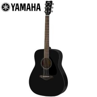【YAMAHA 山葉】FG800 BL 民謠木吉他 酷炫黑色(附贈琴袋 背帶 以及彈片)