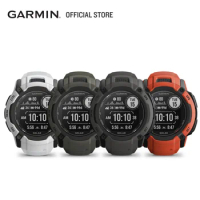 New Garmin Instinct 2X Solar Rugged GPS Smartwatch with Built-in LED Flashlight and Solar Charging