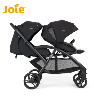 【甜蜜家族】Joie evalite duo 前後座雙人嬰兒推車 (黑)