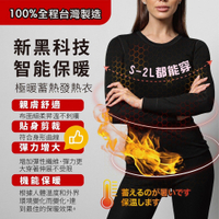 【安德森 保羅】鋅石墨烯 保暖發熱衣(加大款)尺寸S-2L都能穿 台灣製