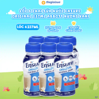 Lốc 6 chai sữa nước Ensure Original 237ml Abbott hương vani