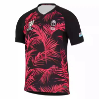 2025 New England Ireland Wales South Africa Argentina Short-sleeved Rugby Jersey England Rugby 3D Pr