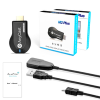 M2 Plus Stick Wifi Display Dongle Receiver สำหรับ Anycast DLNA Miracast Airplay Mirror Screen รองรับ HDMI Android IOS