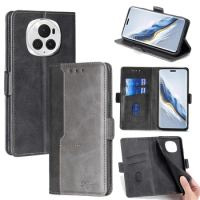 For Honor 100 Pro Leather Wallet Cover For Honor Magic 6 Pro Lite Honor 100 90 GT X6A A7B X9B X8B Magnetic Phone Case Card Slot