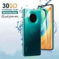 300D Front &amp; Back Soft Hydrogel Film For Huawei Mate 30 20 40 Pro Lite Screen Protector On Huawei Honor 8X 9X 20 Protective Film