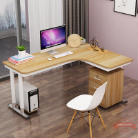 轉角書桌家用電腦臺式桌臥室墻角拐角寫字桌子簡約現代L型辦公桌