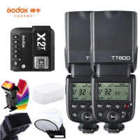 Godox TT600 TT600S 2.4G Wireless 1/8000s Flash Speedlite Light with X2T-C/N/S/F/O/P Trigger for Canon Nikon sony fuji olympus