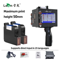 5CM Large Character Coding Machine Portable Handheld Inkjet Printer Text Pattern Label Logo Print Picture Production Date