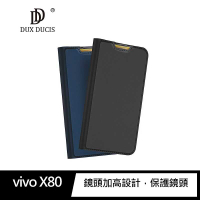 【愛瘋潮】 手機殼 DUX DUCIS vivo X80 SKIN Pro 皮套 可插卡 可站立 手機殼 手機套