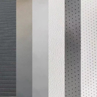 Free Sample One-piece A4 size White Gray Black Cinema Projection fabric alr ust material for projector screen