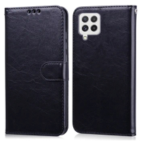 For Samsung Galaxy A22 Case Leather Flip Case on For Fundas Samsung A22 Case 4G SM-A225F 5G SM-A226B GalaxyA22 Wallet Cover Etui