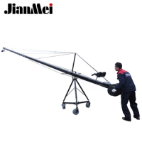 Jianmei Jib DS5-10m Heavy Duty Large Triangle Electric Control Rocker Crane Camera Controller Tilt Video Stabilizer