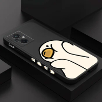 Beautiful Duck Phone Case For Xiaomi Poco M6 X6 F6 M5 M5S F5 X5 F4 X4 M4 F3 M3 X3 F2 Pro X2 C40 4G 5G GT NFC Silicone Cover