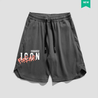 Nhà Sản Xuất Âu Mỹ Dsquared2 Quần Short Thời Trang In Chữ Cotton Quần Short Nam Co Giãn Eo 98