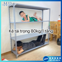 Kệ Sắt V Lỗ Lắp ghép: Dài 1m2 x Rộng 30cm Gồm 2,3,4,5,6 Tầng –  Đủ Các Loại Phân Tầng