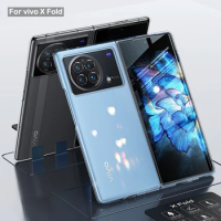 Case for vivo X Fold XFold Luxury Clear Hard PC Frame Bare Feeling Transparent Folding Phone Cover vivoXFold V2178A Coque