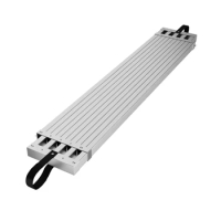 9-15ft Telescoping Plank, Aluminum Work Plank,Aluminum Extension Plank 440lbs Capacity, Aluminum Sca