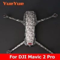 For DJI Mavic 2 Pro Decal Skin Vinyl Wrap Film Drone Body Protective Sticker Protector Coat Mavic2 Pro Mavic2Pro Mavic 2Pro