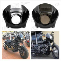 Motorcycle ABS Quarter Headlight Fairing Windshield For Sportster XL883 XL 1200 1988-2018 Dyna models